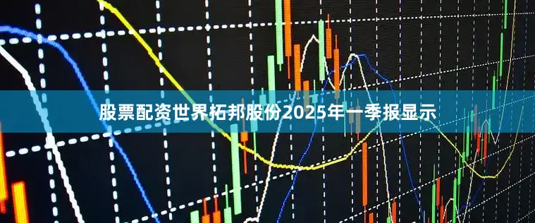 股票配资世界拓邦股份2025年一季报显示