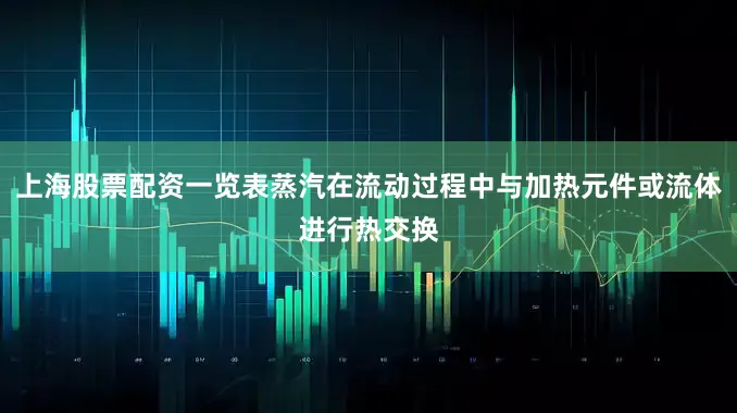 上海股票配资一览表蒸汽在流动过程中与加热元件或流体进行热交换