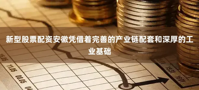 新型股票配资安徽凭借着完善的产业链配套和深厚的工业基础